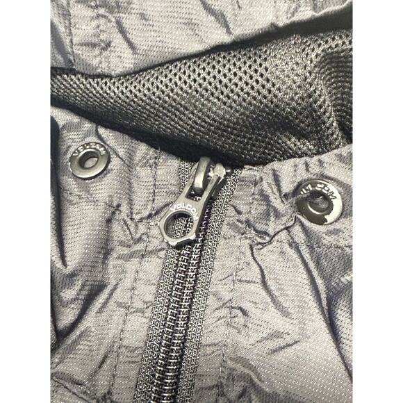 Volcom Windbreaker Jacket Medium Black/Camo x Cheetah Water-Resistant Hood 600MM - Picture 7 of 13